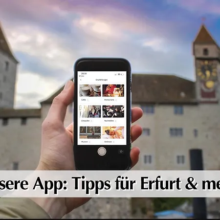 Appartement Helle Altbau Mit Kingsize Bett, Smart-tv, Nobilia Kueche - Nur Ein Kurzer Spaziergang In Altstadt Und Zum Domplatz - Kostenlose Parkplaetze In Den Umliegenden Strassen - Ausgewaehlte Tipps Fuer Inklusive Erfurt