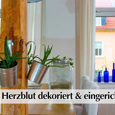 Apartment Wohnliches Altbau Loft Homesweethome Im Erfurter Zentrum *