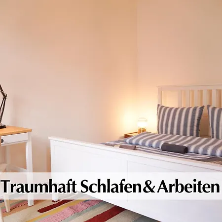 Helles Altbau-loft Mit Kingsize Bett, Smart-tv, Etc Apartment
