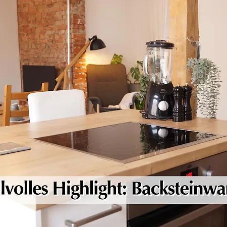 Helles Altbau-loft Mit Kingsize Bett, Smart-tv, Etc Apartment *