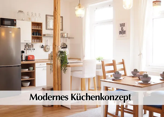 Apartment Helle Altbau Mit Kingsize Bett, Smart-tv, Nobilia Kueche - Nur Ein Kurzer Spaziergang In Altstadt Und Zum Domplatz - Kostenlose Parkplaetze In Den Umliegenden Strassen - Ausgewaehlte Tipps Fuer Inklusive